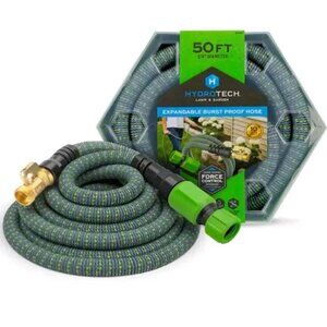 Hydrotech 5/8 in. Dia. x 50 ft. Burst Proof Expandable Garden Water Hose